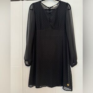 Mismash black dress L